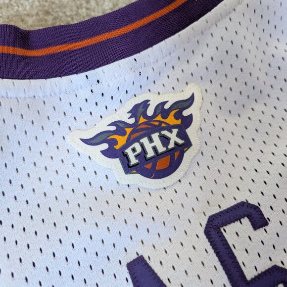 Vintage Y2K REEBOK Authentic NBA Phoenix Suns Steve Nash #13 Basketball Jersey L - Picture 9 of 11